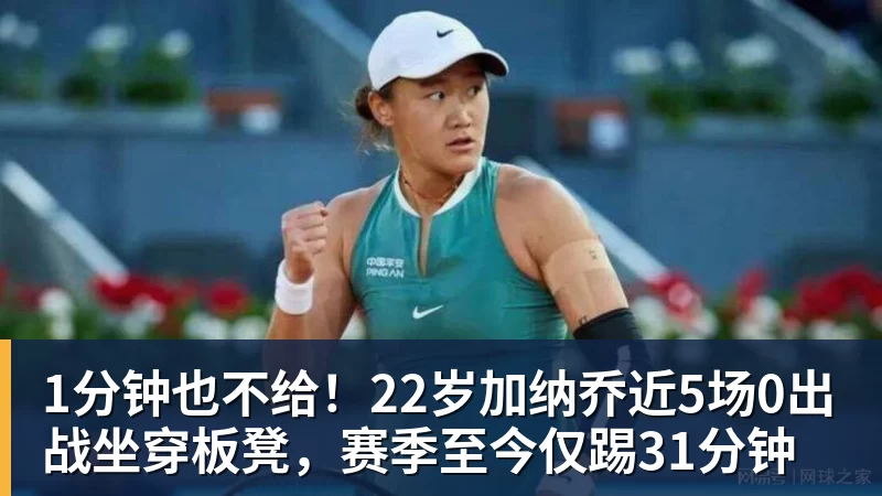 1分钟也不给！22岁加纳乔近5场0出战坐穿板凳，赛季至今仅踢31分钟