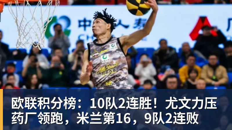 欧联积分榜:10队2连胜!尤文力压药厂领跑,米兰第16,9队2连败 欧联积分榜:10队2连胜!尤文力压药厂领跑,米兰第16,9队2连败
