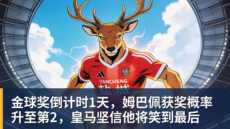 金球奖倒计时1天,姆巴佩获奖概率升至第2,皇马坚信他将笑到最后 金球奖倒计时1天,姆巴佩获奖概率升至第2,皇马坚信他将笑到最后